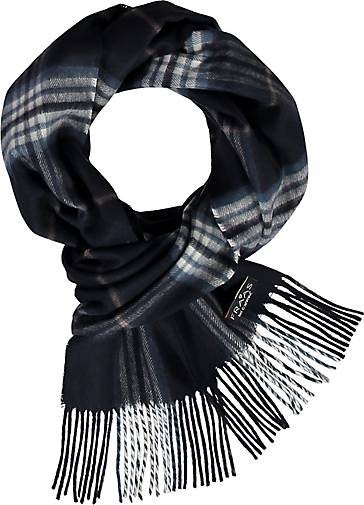 FRAAS Schmaler Cashmink-Schal mit FRAAS Plaid Karo - Made in Germany