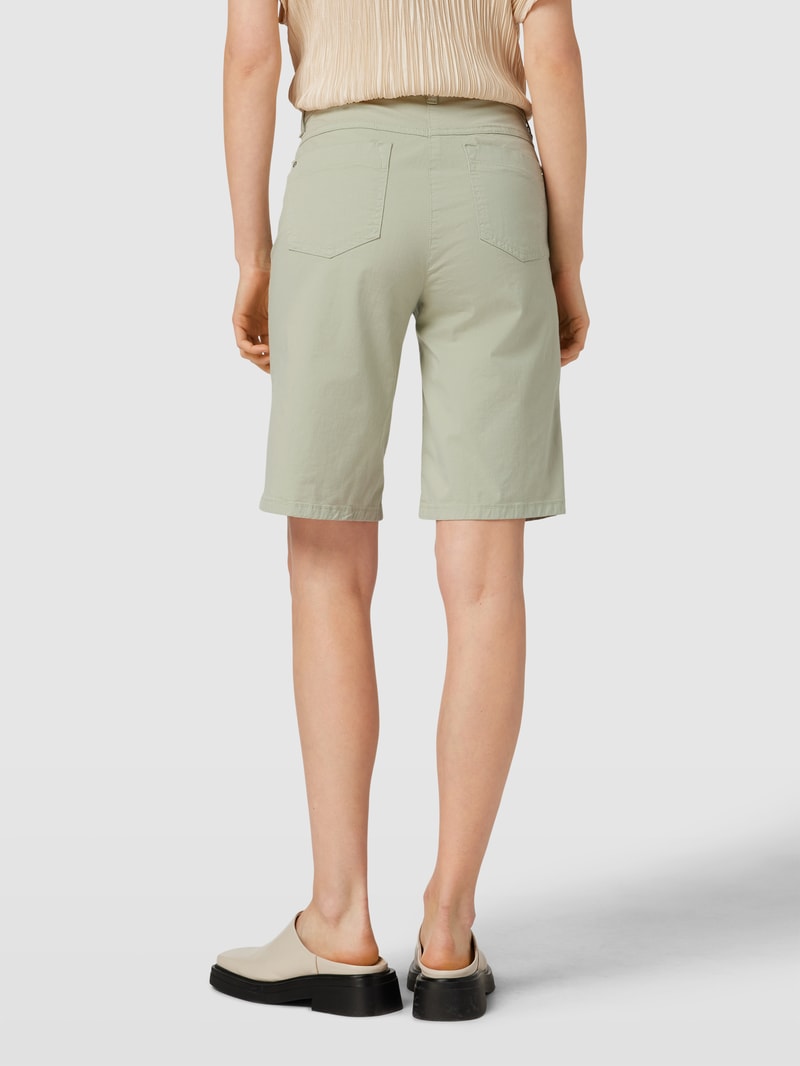 Bermudas im 5-Pocket-Design Modell 'CORA' in grün