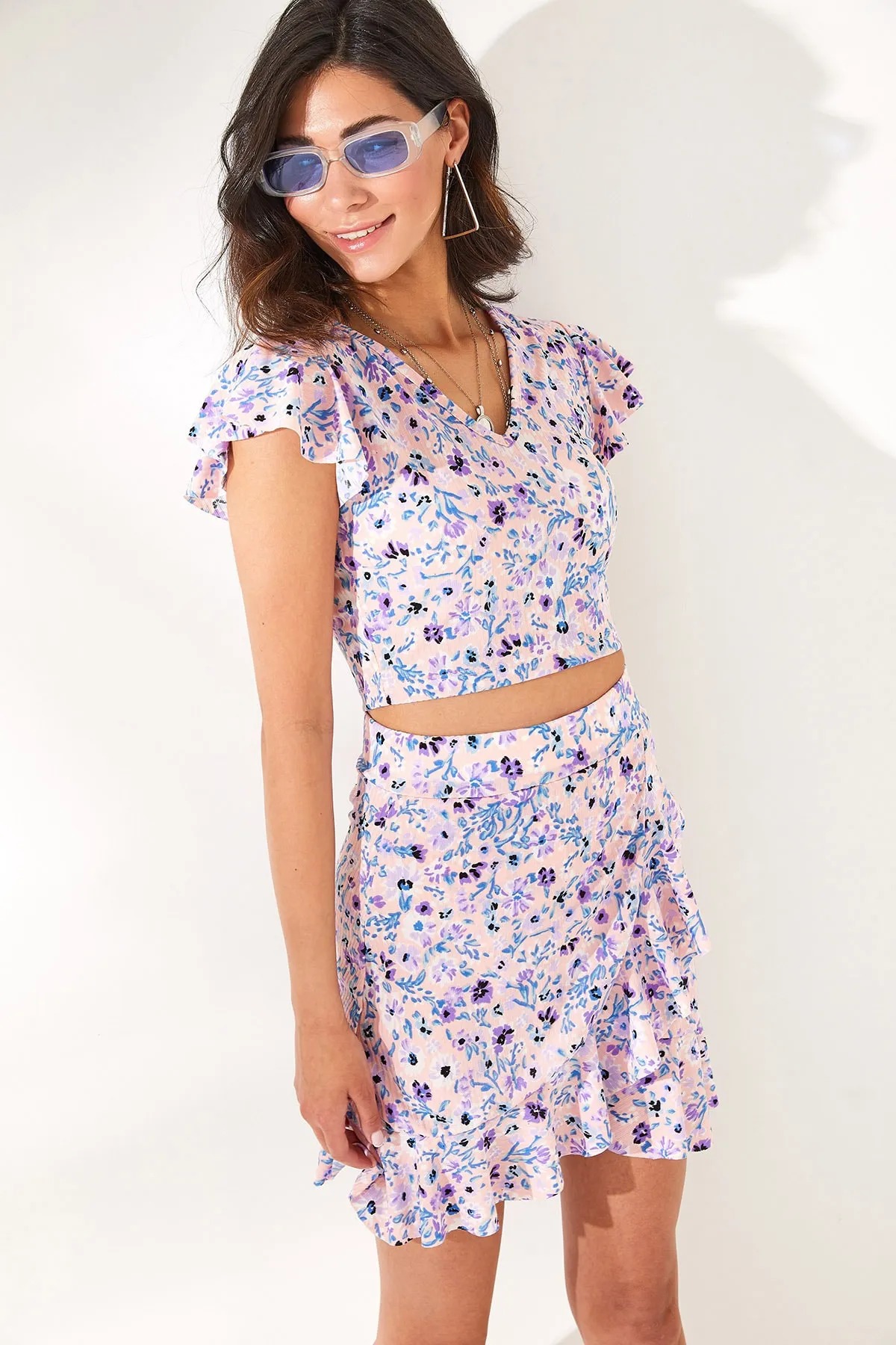 Olalook  Zweiteiler - Rosa - Oversized