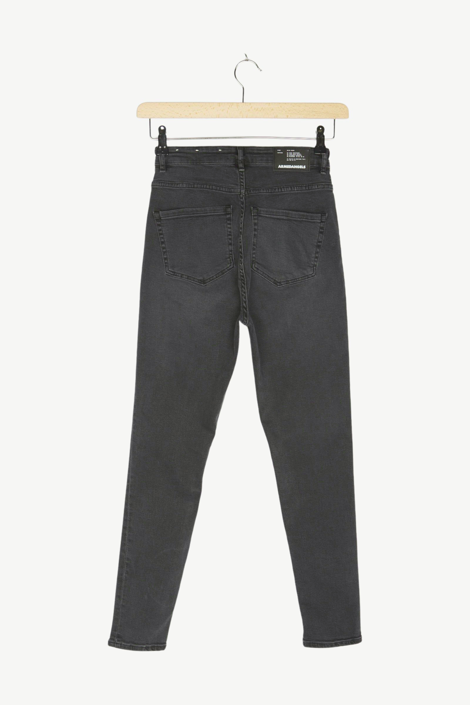 Skinny Leg High Waist aus Bio-Baumwoll Mix