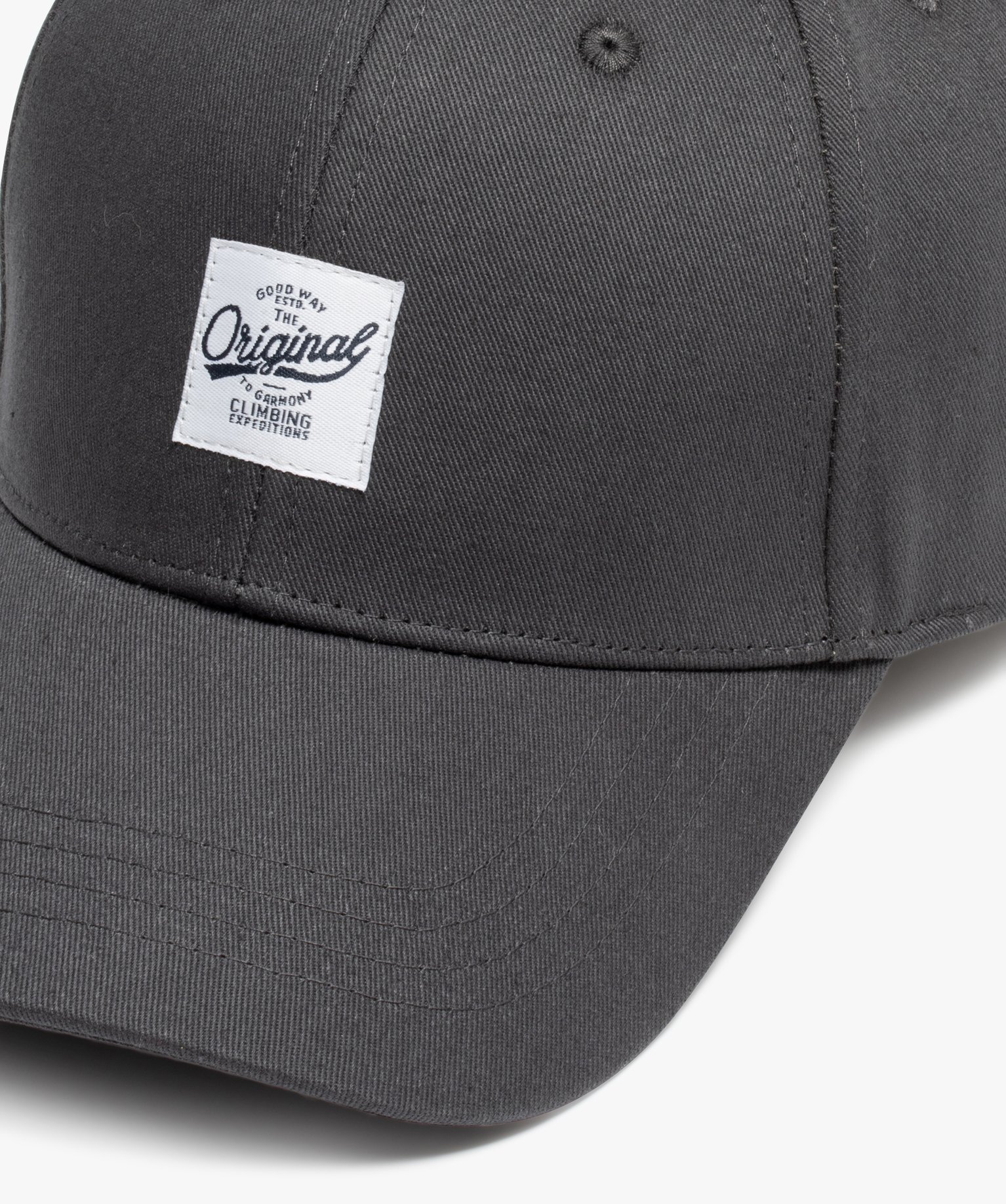Casquette en coton et coton recyclé homme grey | GEMO