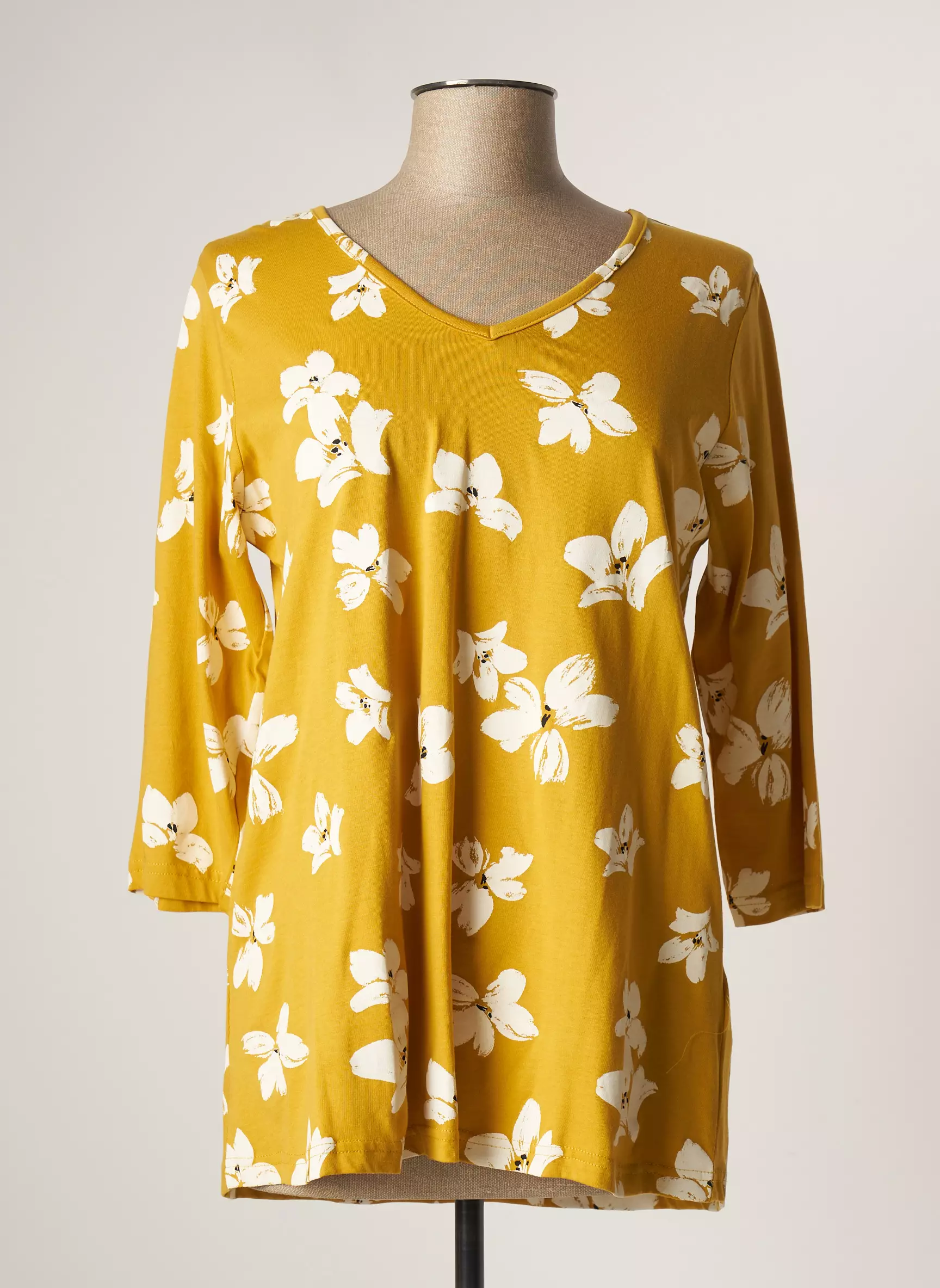 Ciso Tshirts Femme couleur jaune