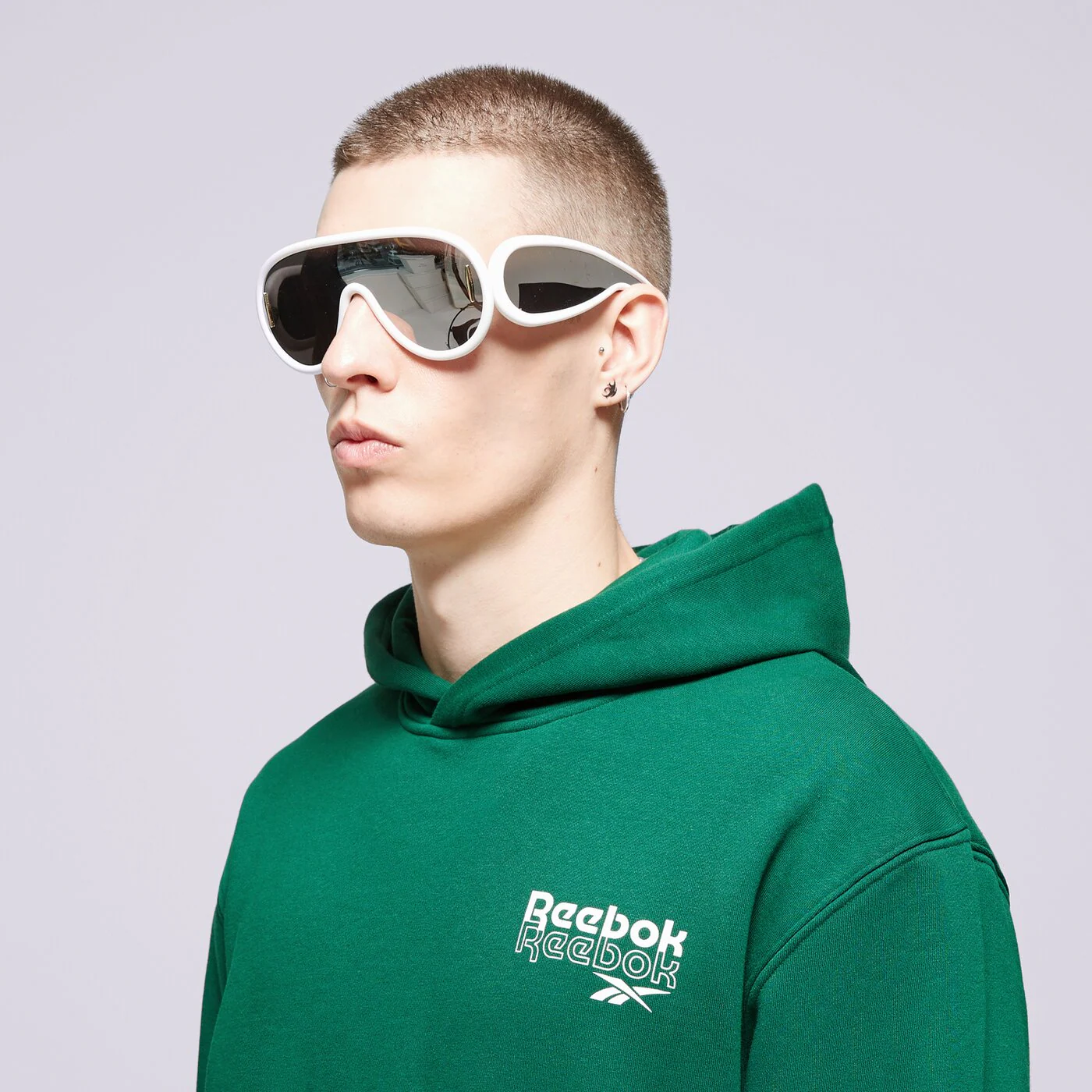 REEBOK HOODIE RI PROP OF RBK Grün