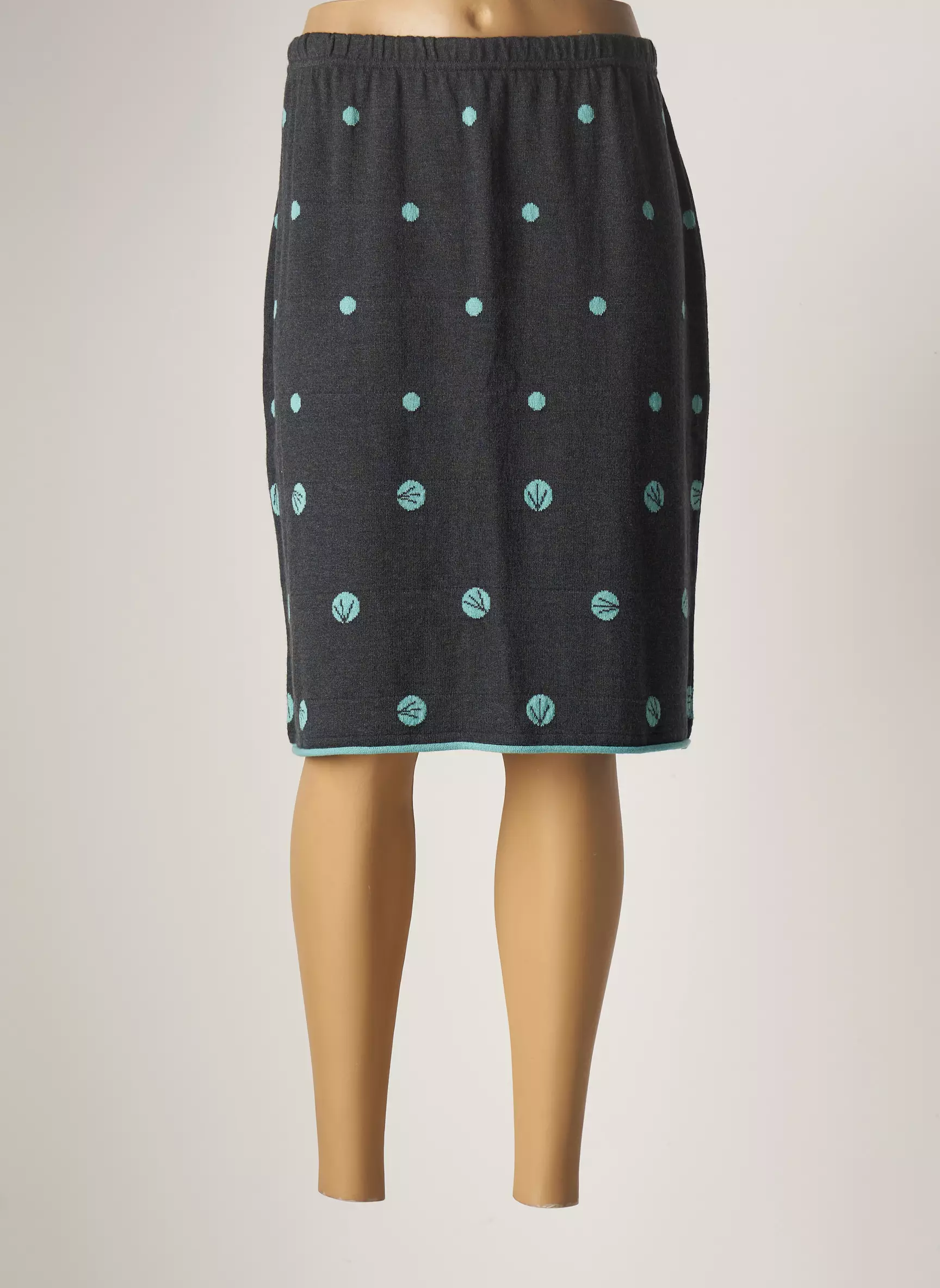 Telmail Jupes Mi Longues Femme couleur gris