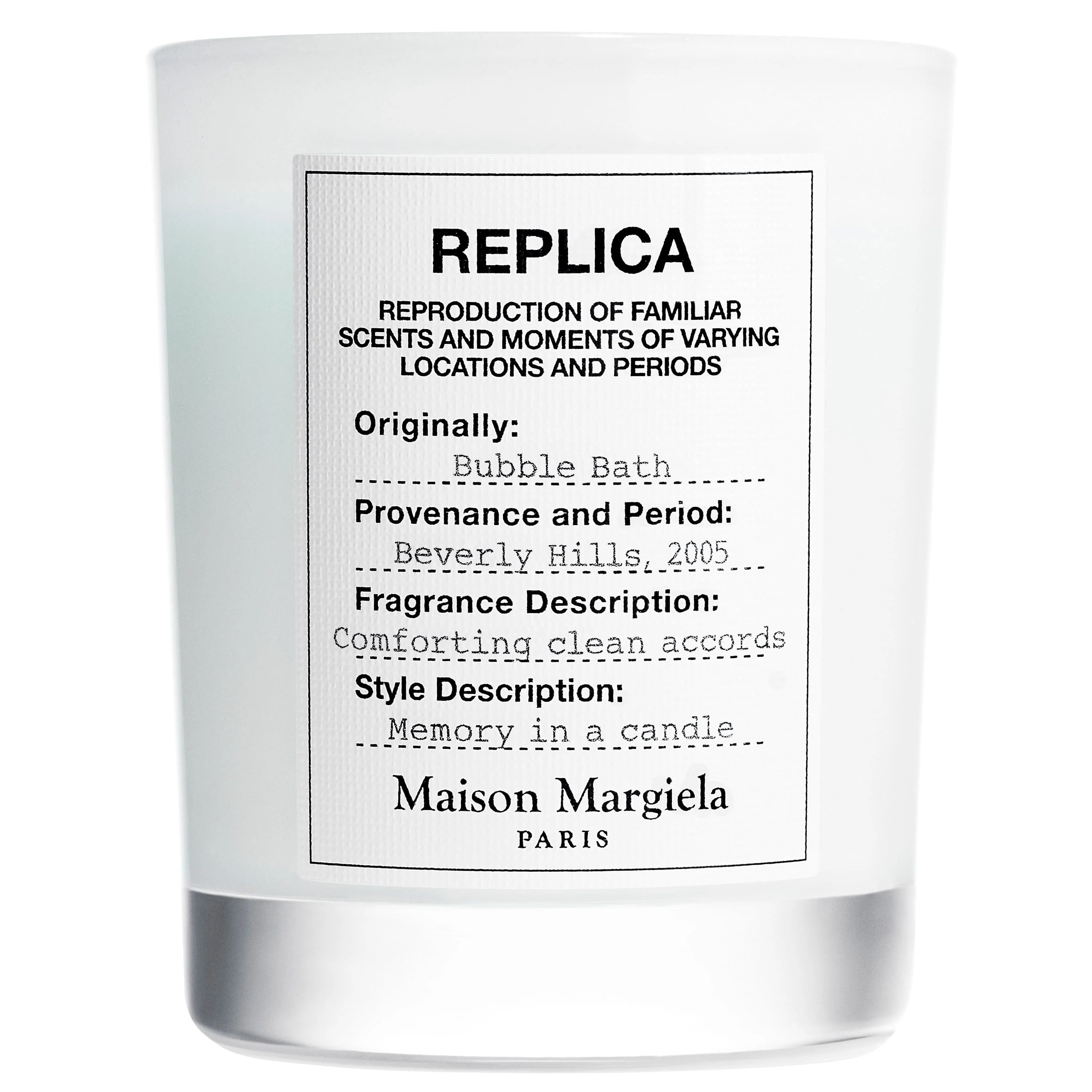 Replica Bubble Bath Candle - Candela Profumata