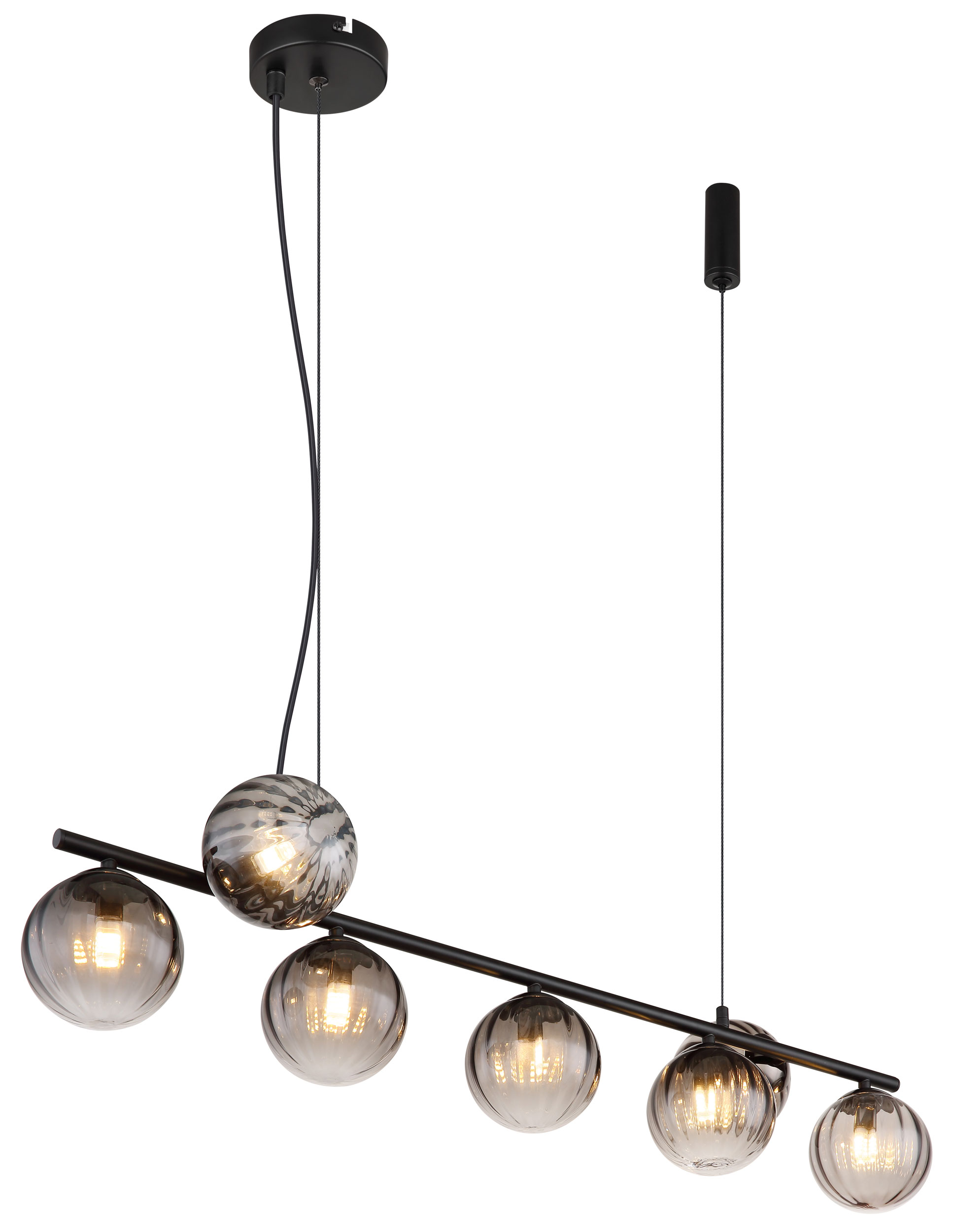 GloboLED-Pendelleuchte 7flg