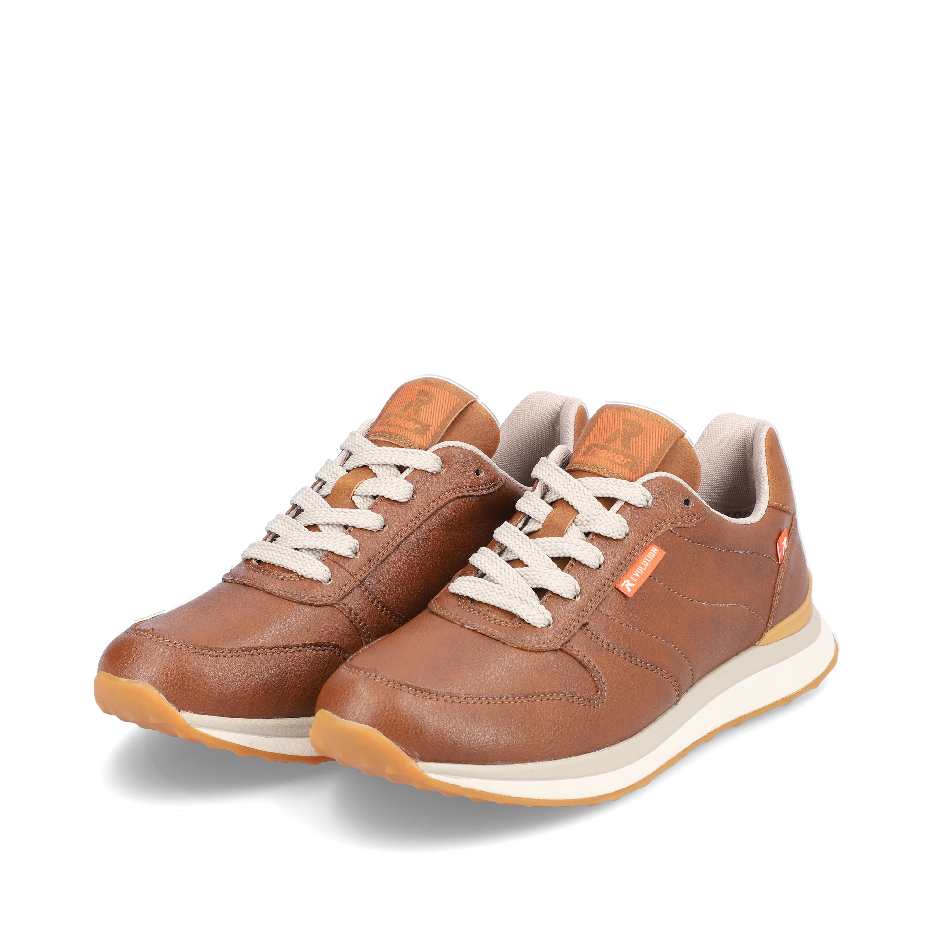 Rieker Damen Sneaker Low wood brown