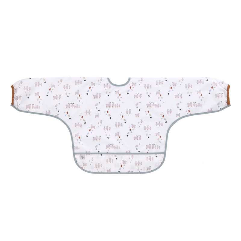Lot de 2 bavoirs manches longues avec poche mouton Lässig