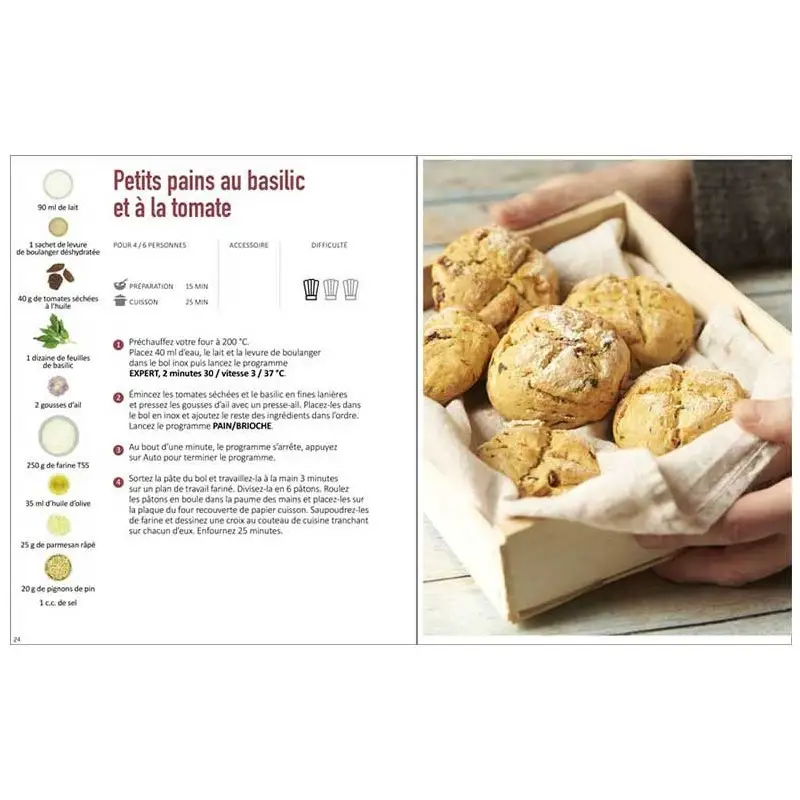 LIVRE PAINS, BRIOCHES ET VIENNOISERIES
