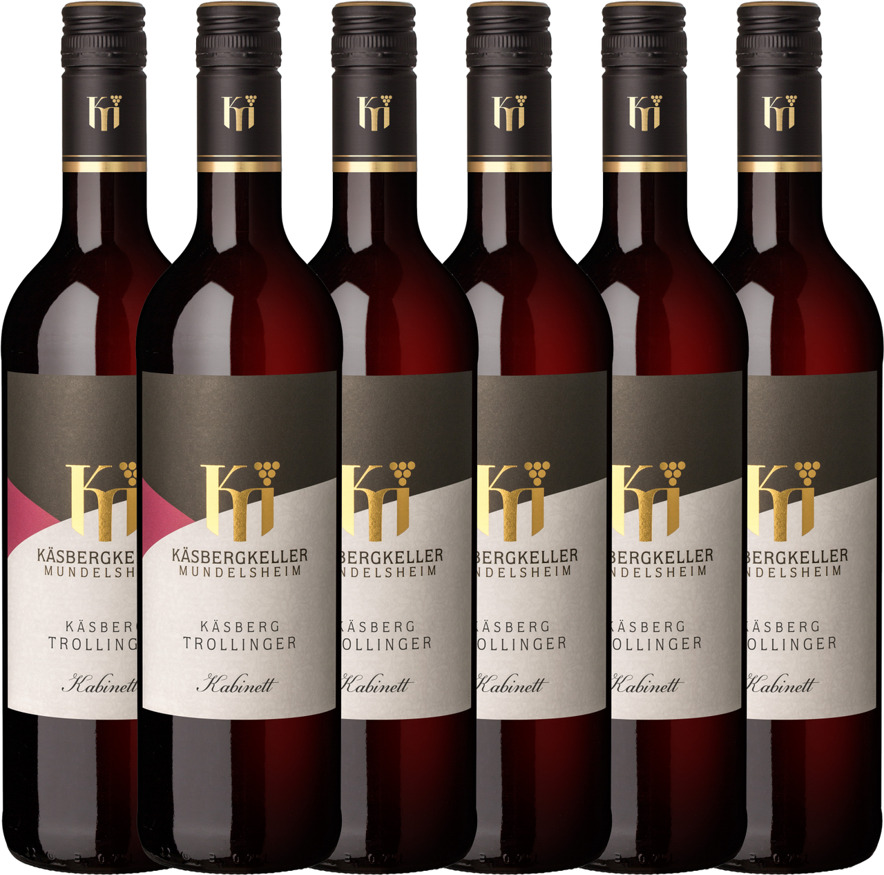 Lauffener Weingärtner eG Mundelsheimer Käsberg Trollinger Kabinett 0,75l - 6er Karton