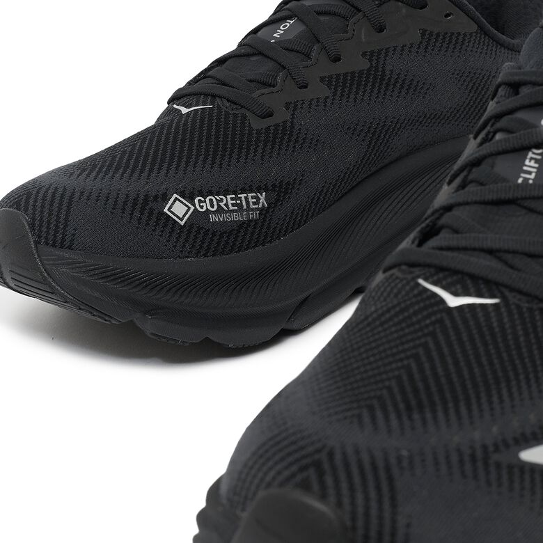 Hoka Clifton 9 Gore-Tex black/black