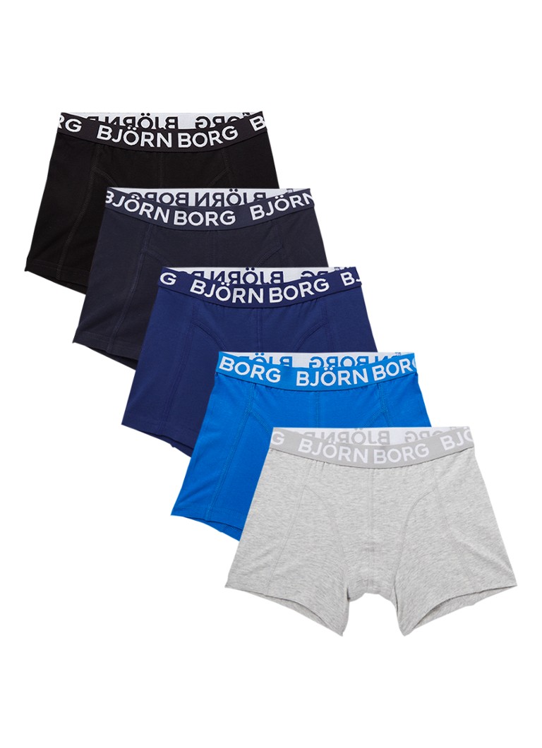 Björn Borg Core Boxer Briefs with Logo Band, 5 Pack