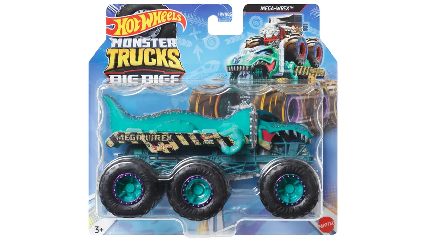 HOT WHEELS MONSTER TRUCKS Big Rigs Sortiment, 1 Stück, sortiert