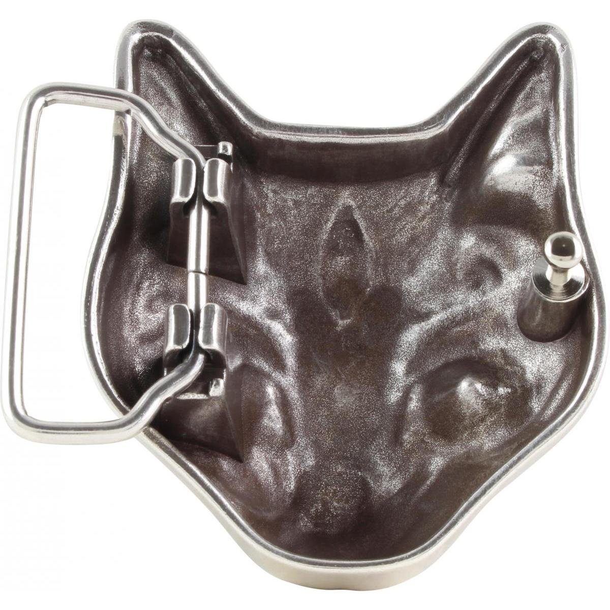 BELTINGER Gürtelschnalle Katze 4,0 cm - Buckle Cat Wechselschließe Gürtelschließe 40mm - Gürtel
