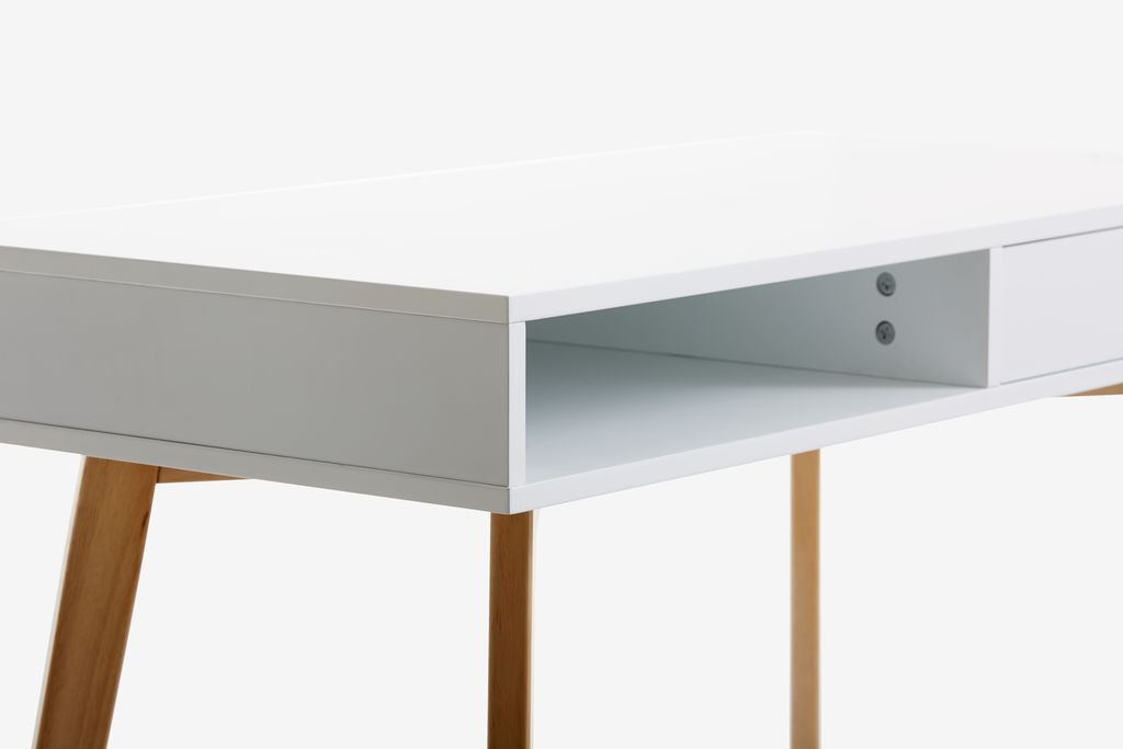 TAMHOLT TAMHOLT desk 50x100 white/nature