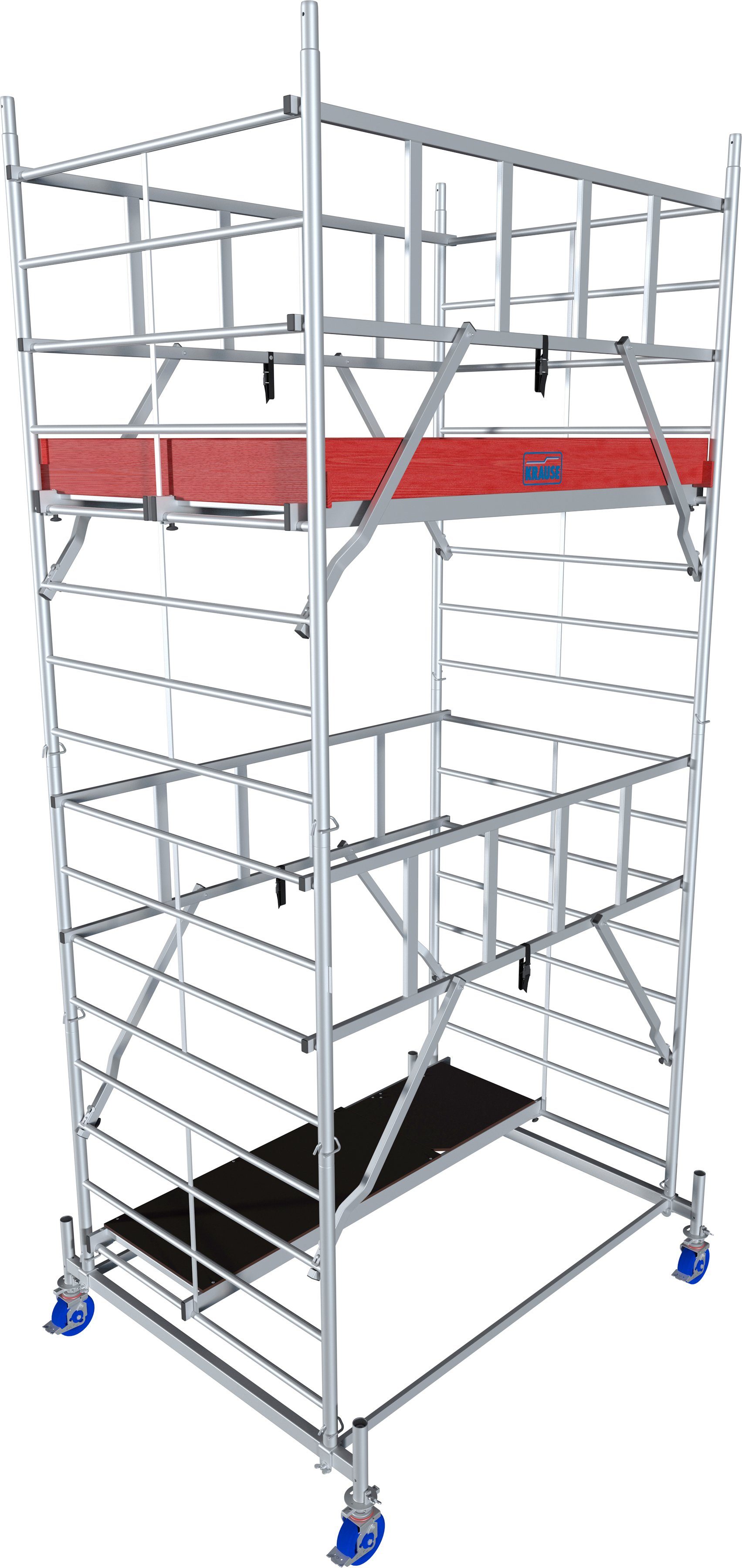 KRAUSE Fahrgerüst ProTec XXL Breitaufbau, (Set), Arbeitshöhe: 5,3 Meter
