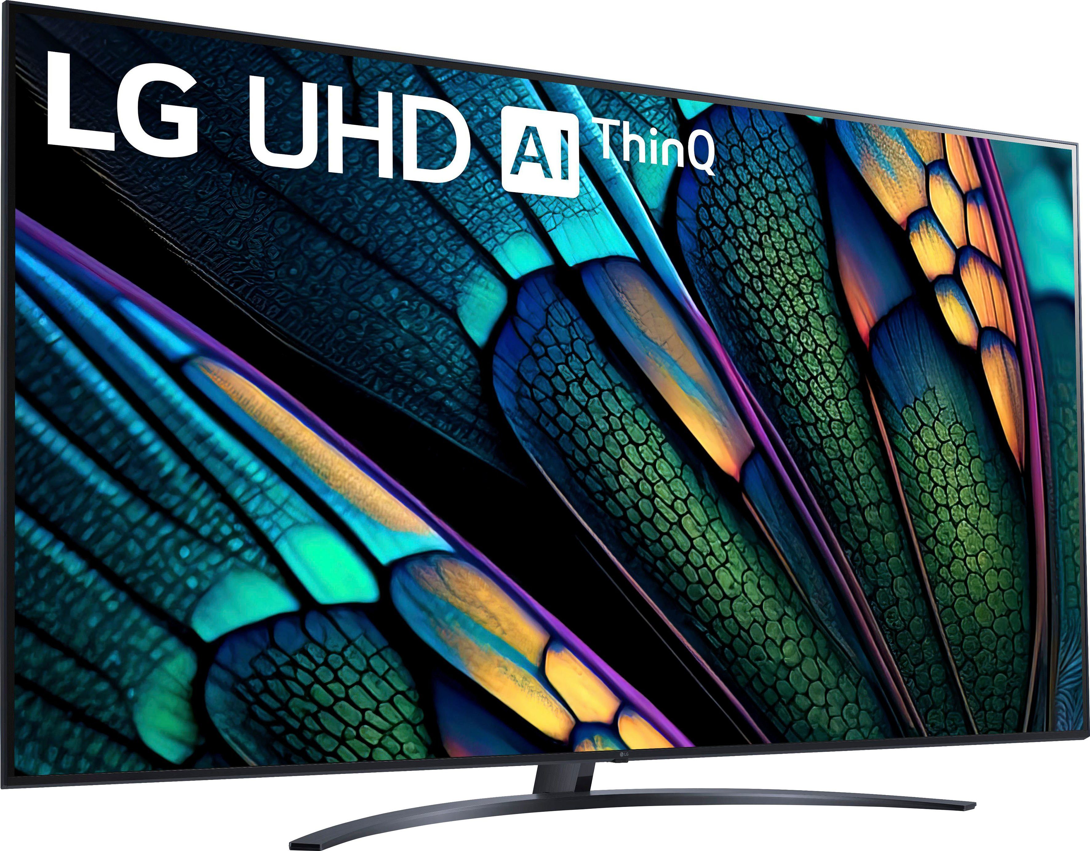LG 86UR81006LA LED-Fernseher (218 cm/86 Zoll, 4K Ultra HD, Smart-TV, UHD,α7 Gen6 4K AI-Prozessor,HDR10,AI Sound Pro,AI Brightness Control)