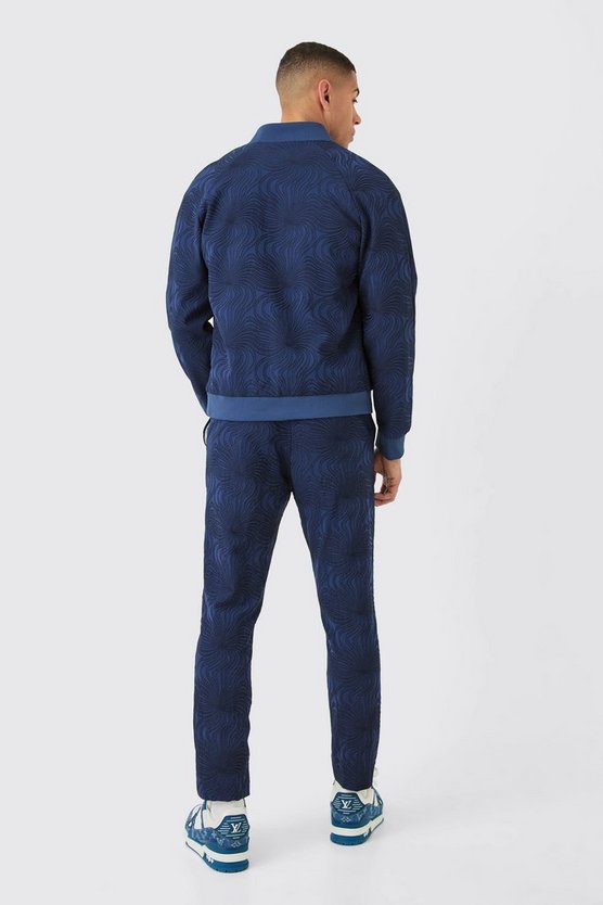 Strukturierte Bomberjacke