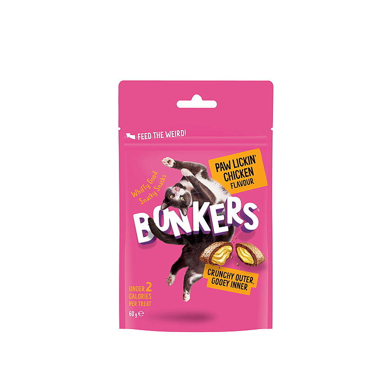 Nood Kattesnacks 60 g Paw lickin Nood