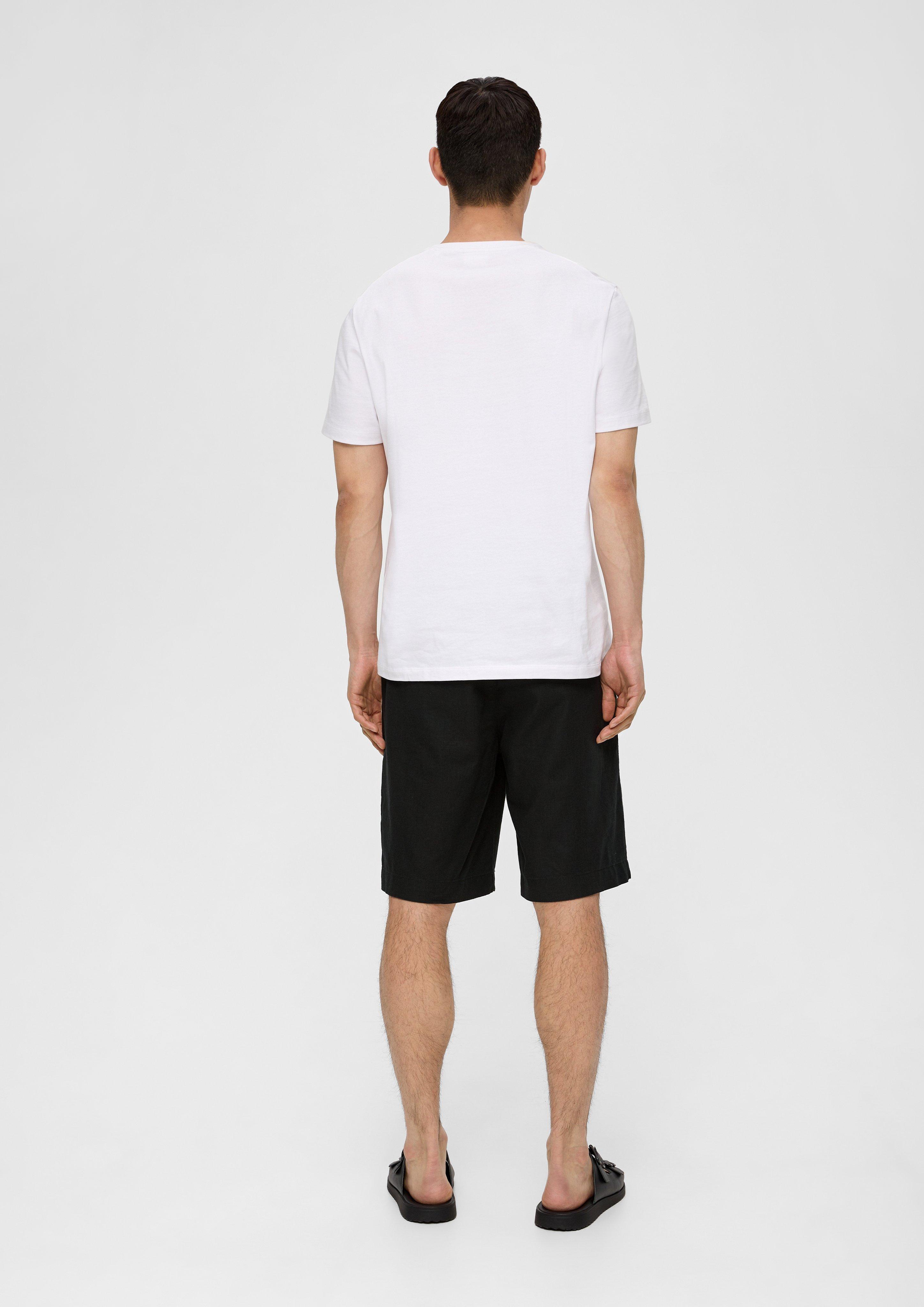 Bermudas aus Leinenmix  2128992-9999