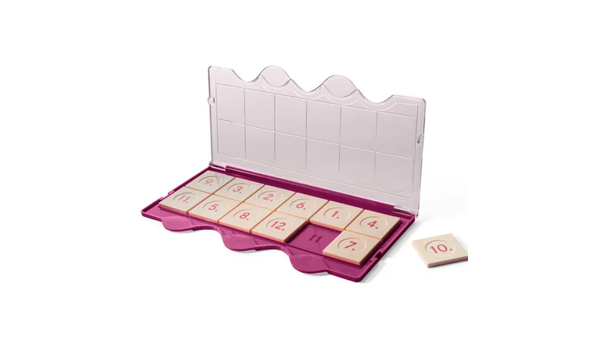 miniLÜK - Kästen / Kontrollgerät Klarsichtdeckel pink