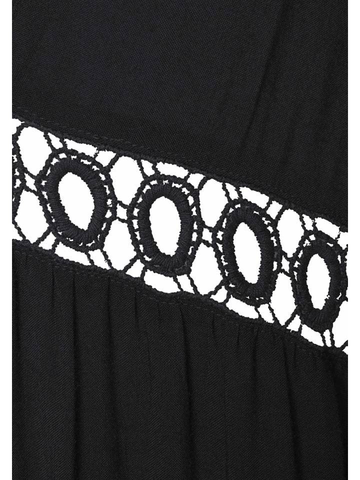 LASCANA Longbluse in schwarz günstig kaufen