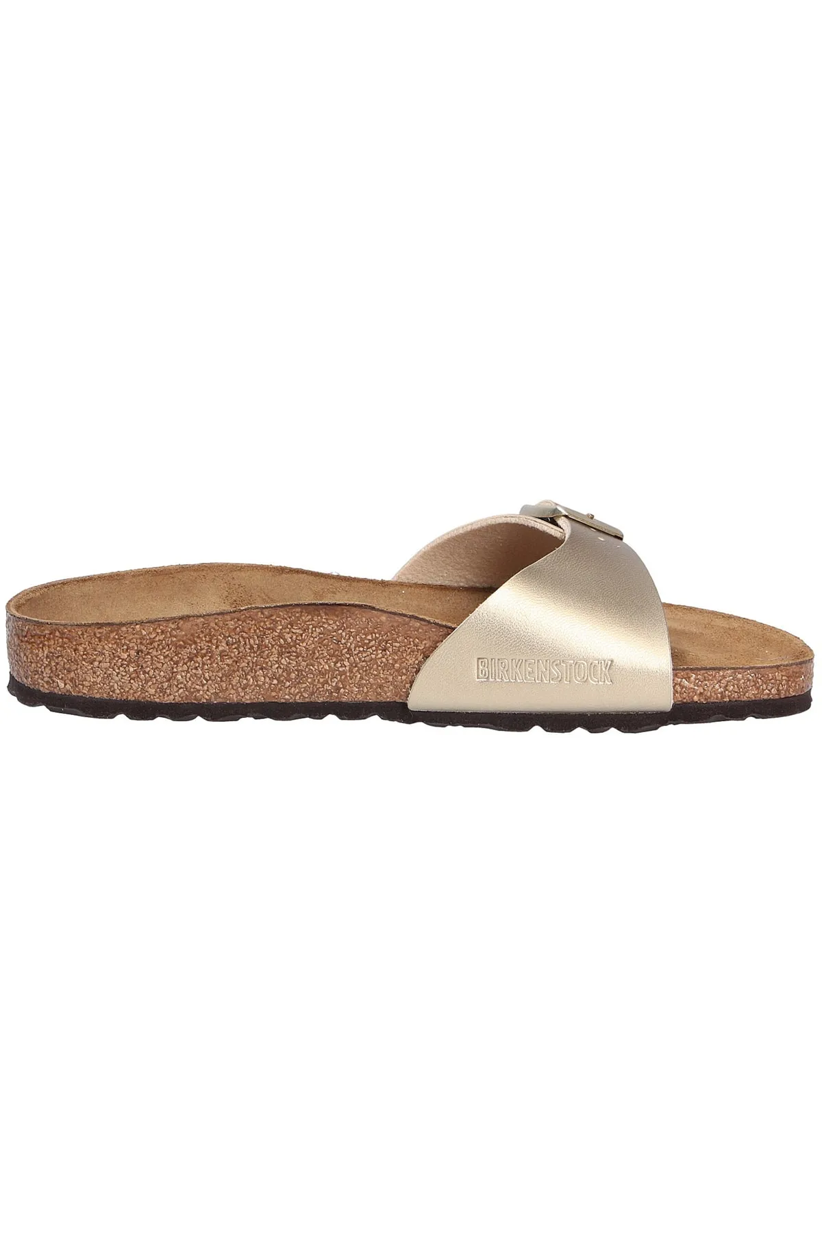 Birkenstock  Sandalette - Goldfarben - Flacher Absatz