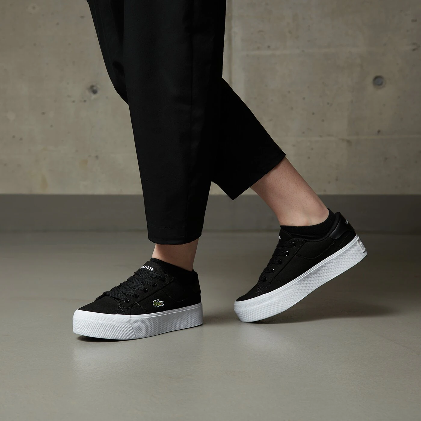 LACOSTE ZIANE PLATFORM 123 2 CFA Schwarz