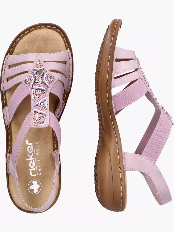 Rieker Damen Riemchensandalen