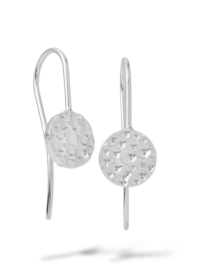 Casa Jewelry Bump S silver drop earrings
