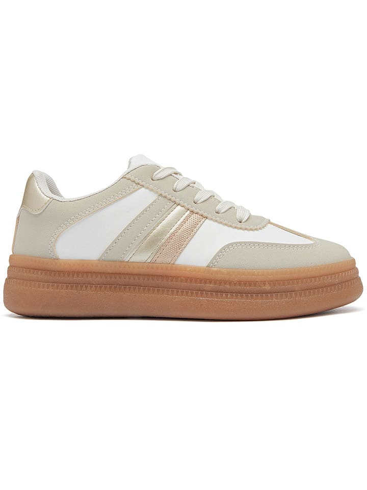 Sixth Sens Sneakers in Beige/ Weiß günstig kaufen