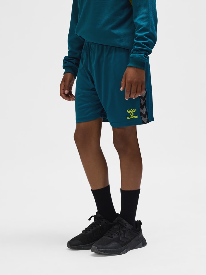 Hummel Hummel Verstellbare Taille Kurze Hose Hmlauthentic Kinder in BLUE CORAL günstig kaufen