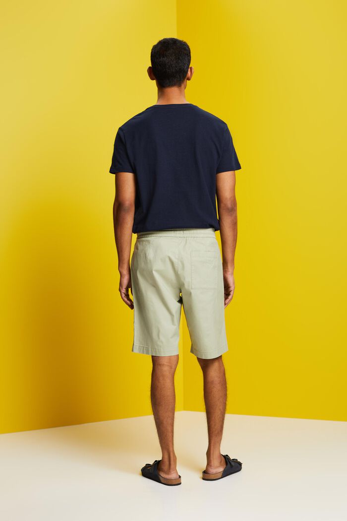 Shorts aus Baumwolltwill