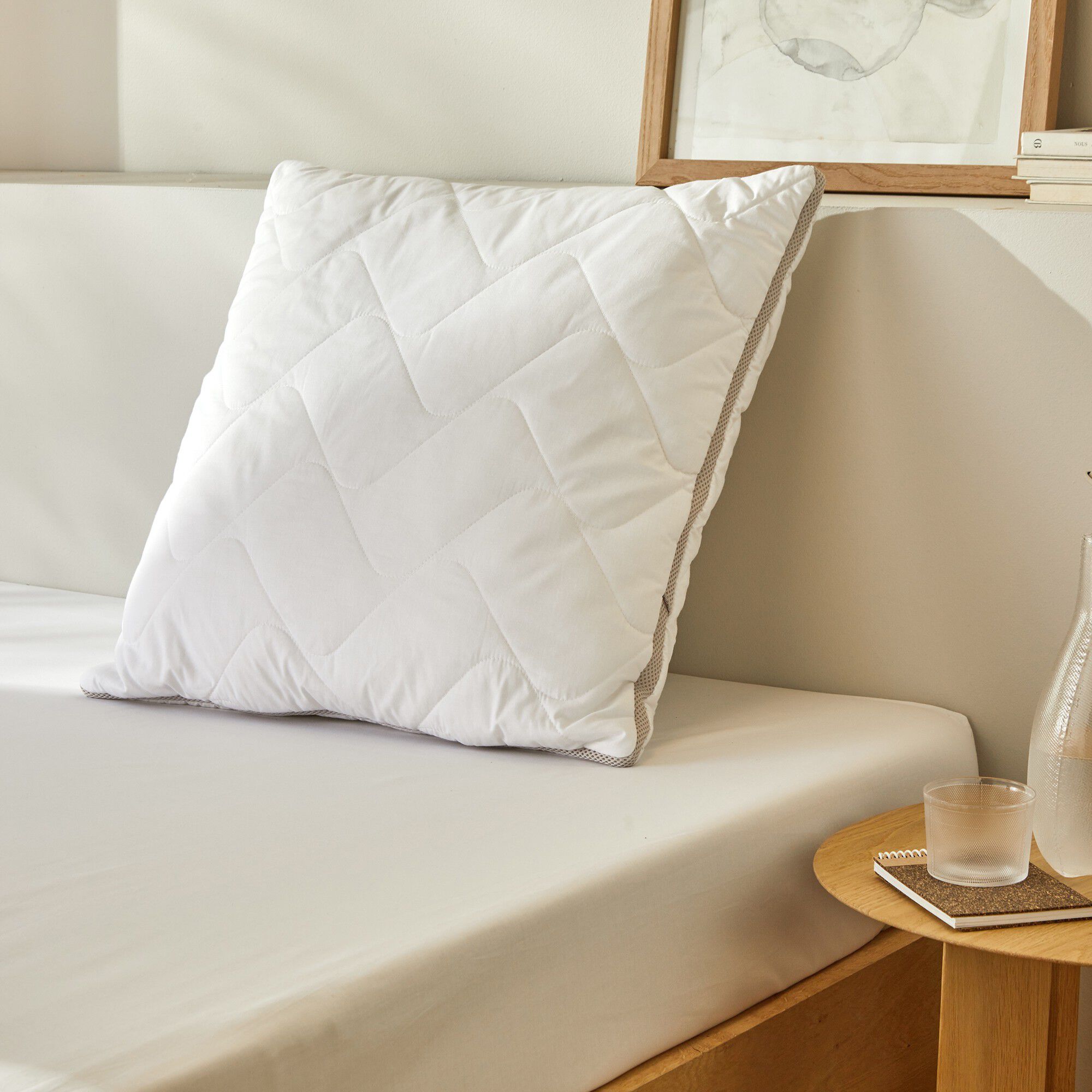 Oreiller matelassé ventilé climacontrol