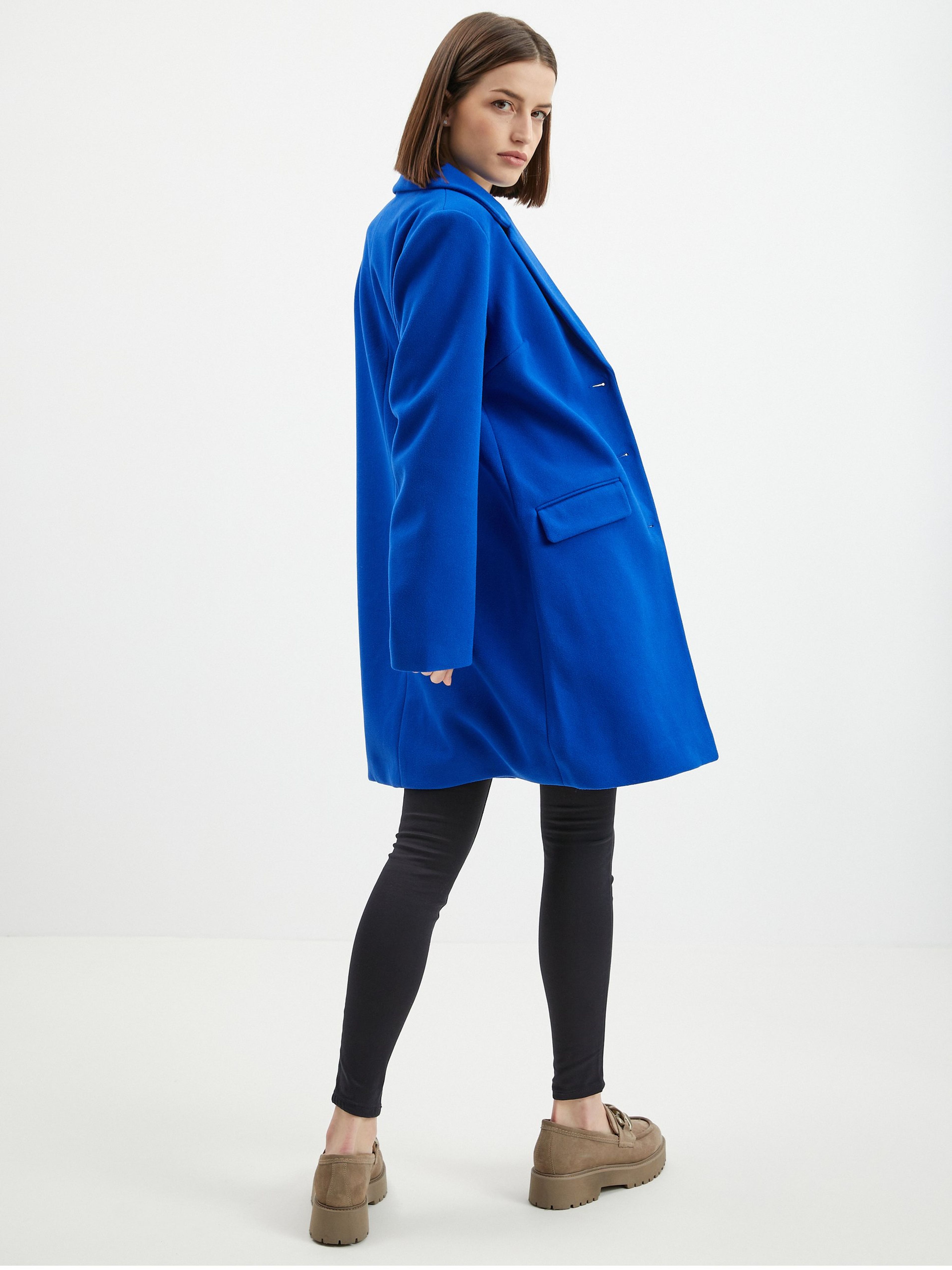 Blauer Damenmantel ORSAY