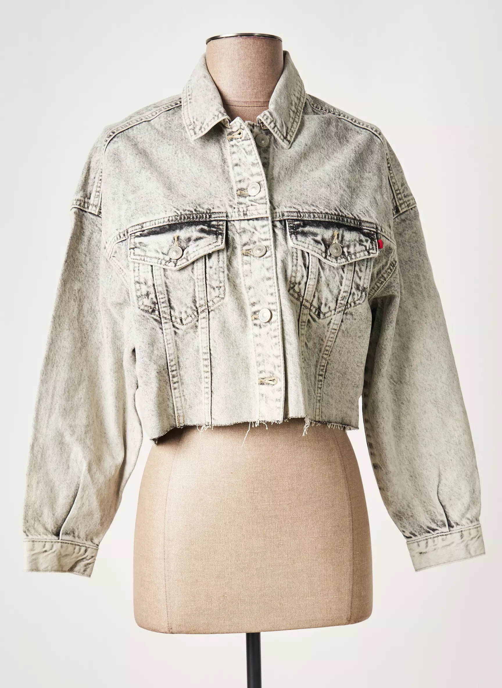 Ltb Vestesenjean Femme couleur gris