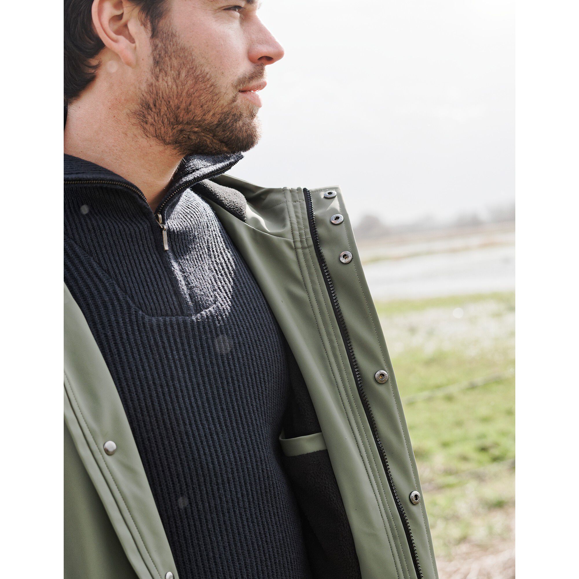 Ciré imperméable en polyester recyclé(**)