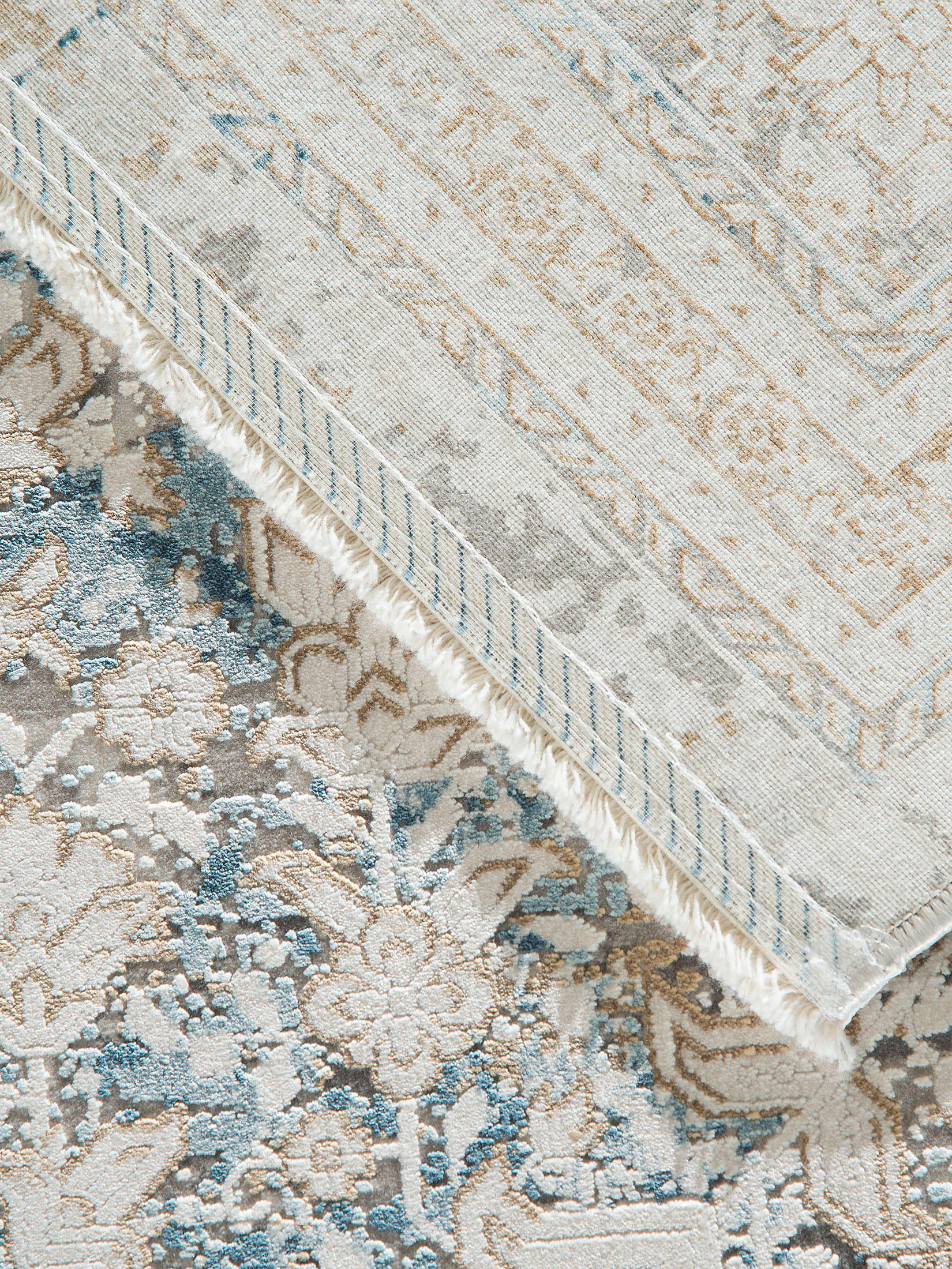 Kingfield Vintage-Teppich, Bleu