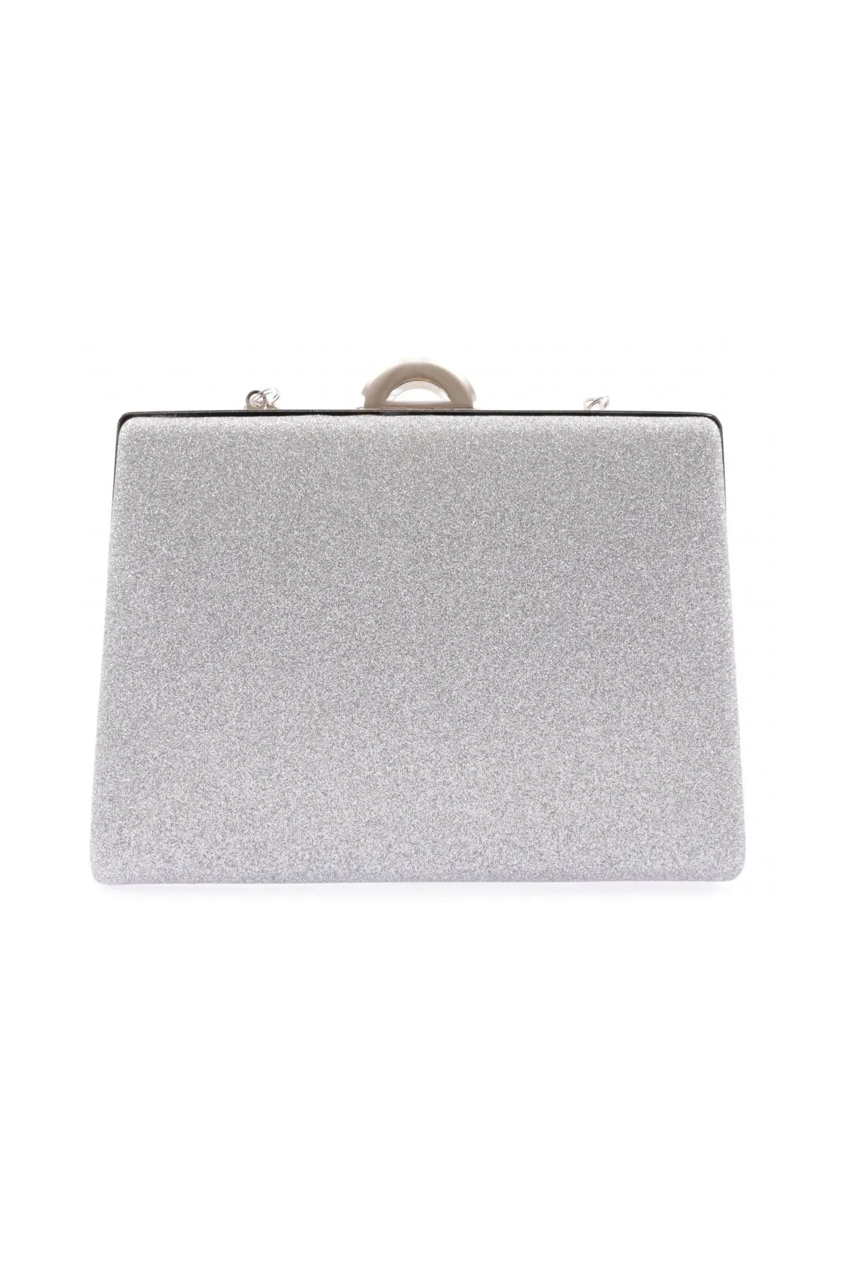DGN  249-23y Portfolio-Tasche für Abendkleider für Damen, Sand, Glitzer und Silberdetails