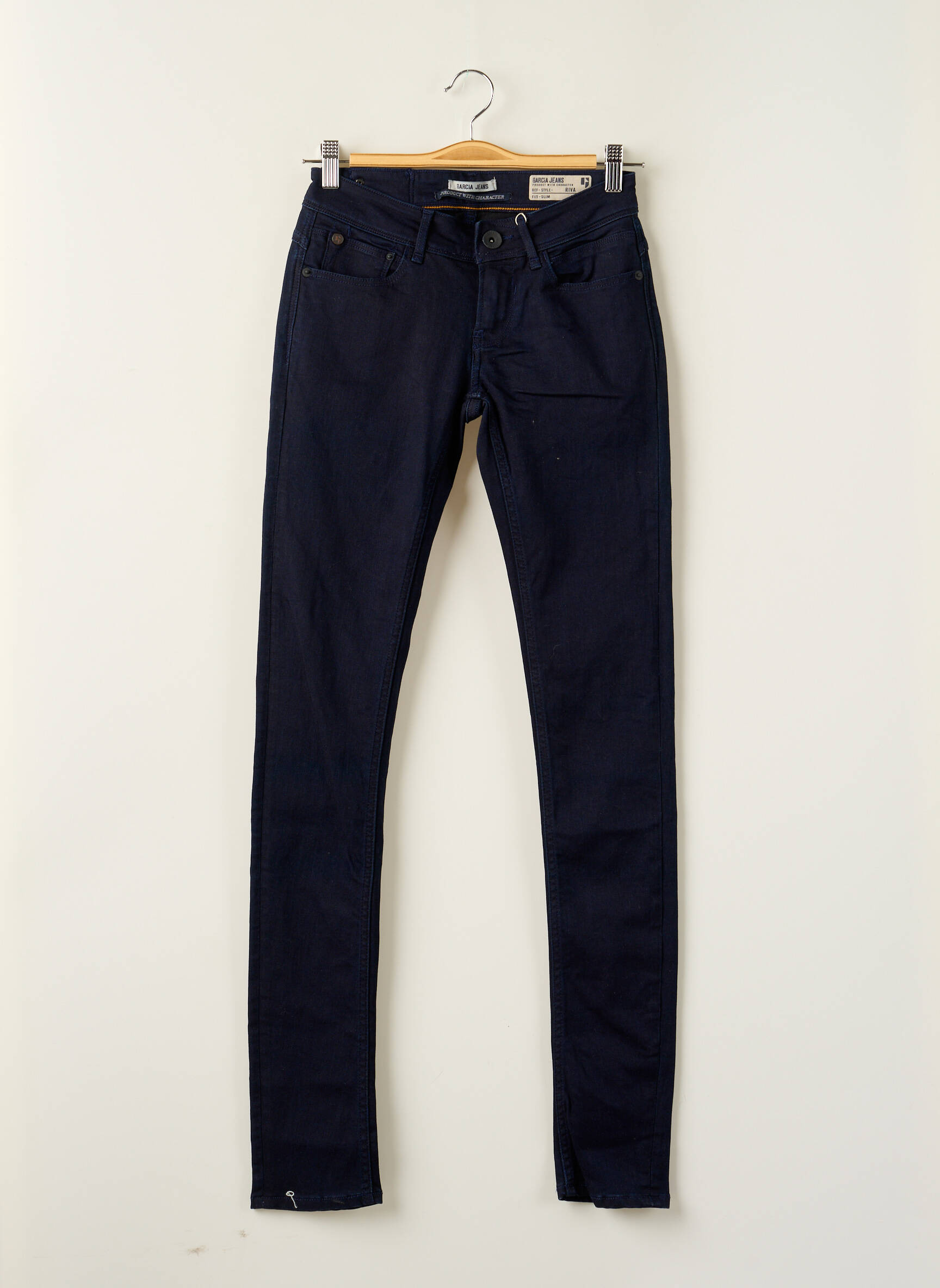 Garcia Jeans Coupe Slim Femme couleur bleu