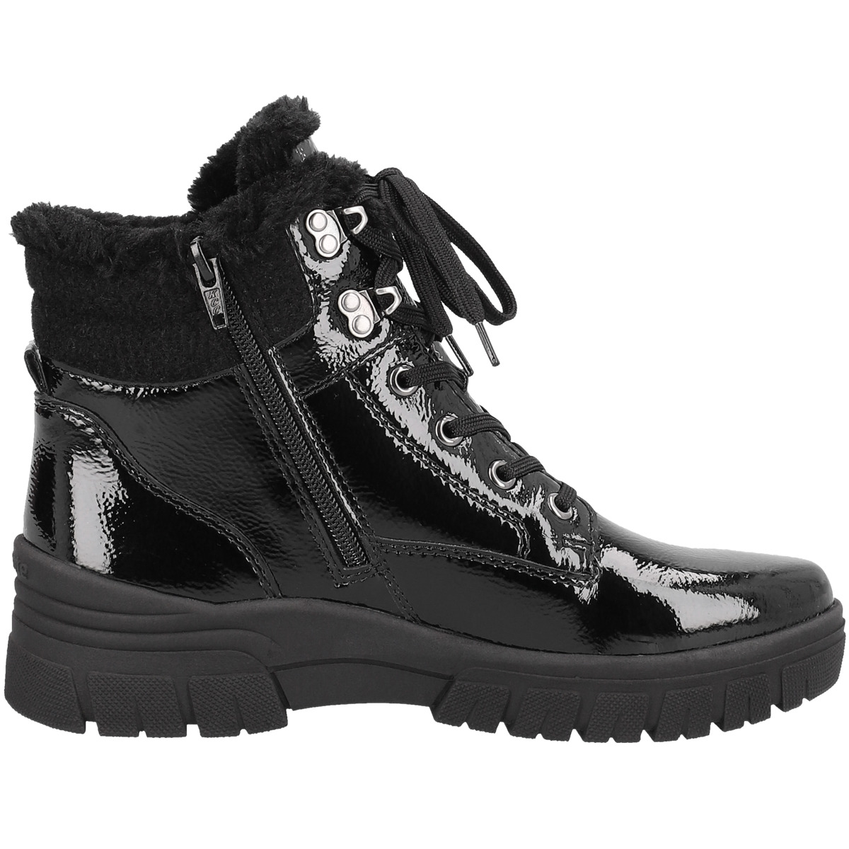 Remonte D0E71 Schnürboots schwarz