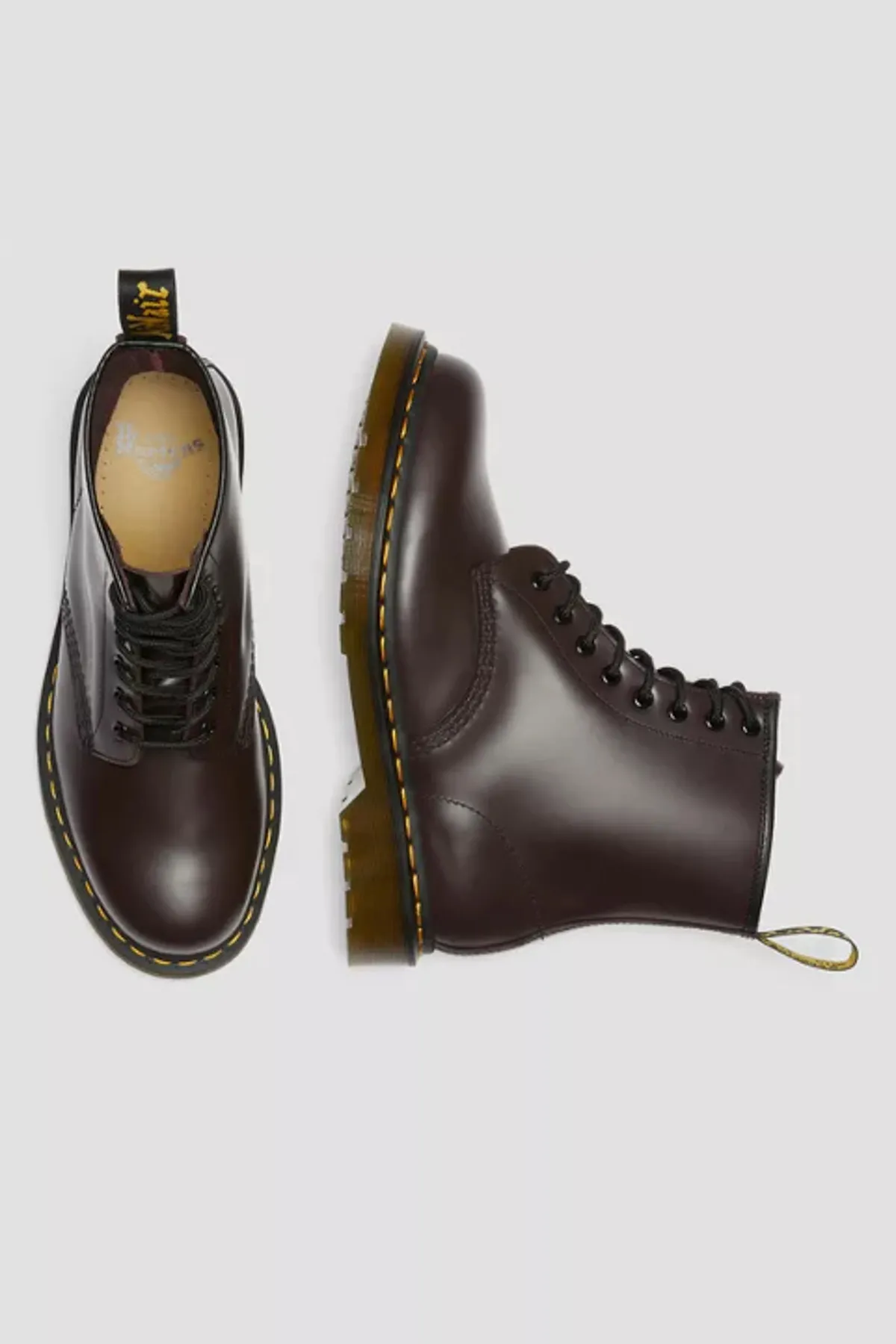 Dr. Martens  Stiefel - Bordeaux - Flacher Absatz