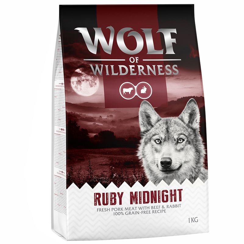 Wolf of Wilderness 'Ruby Midnight' - Rind & Kaninchen