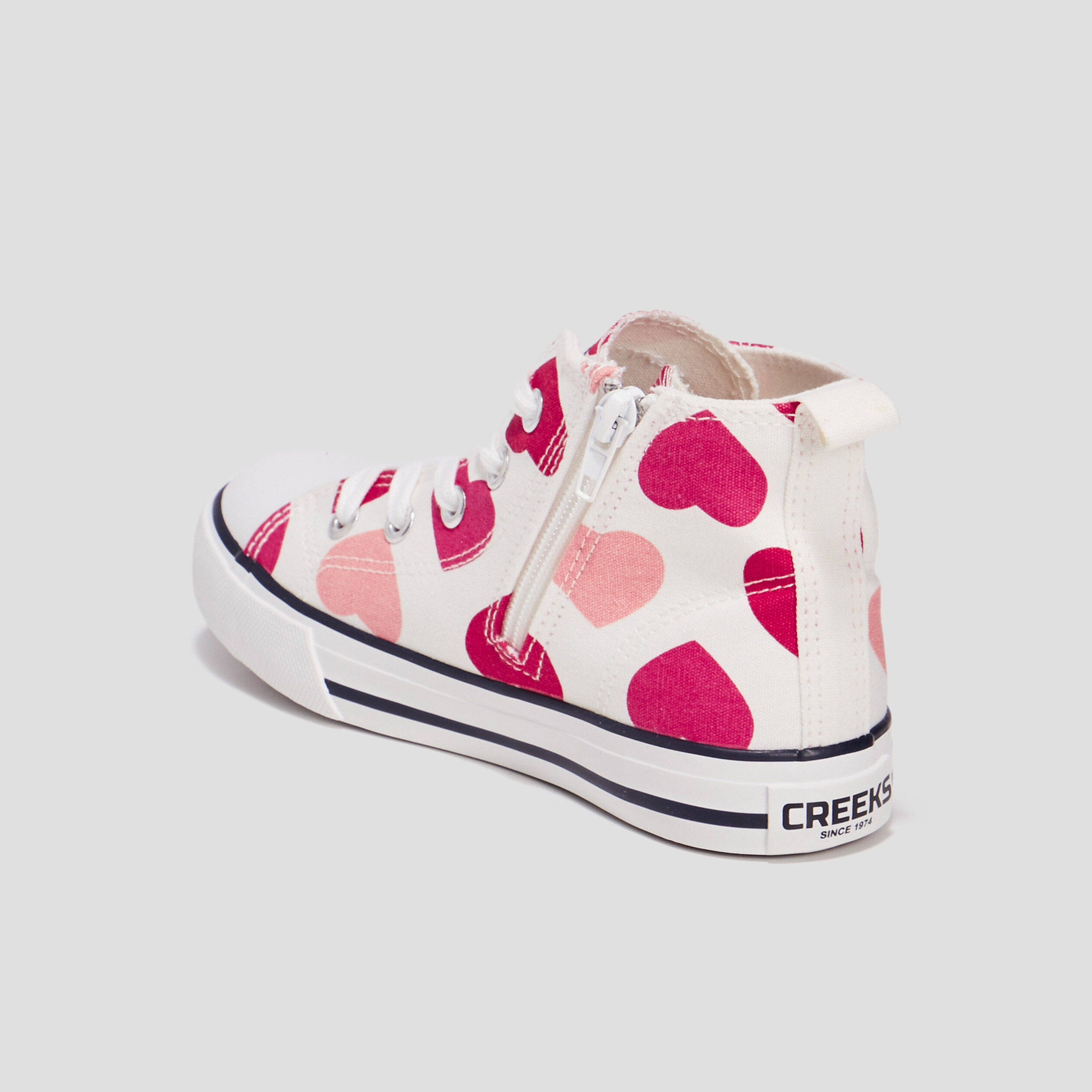 Tennis montantes en toile Creeks multicolore fille | La Halle