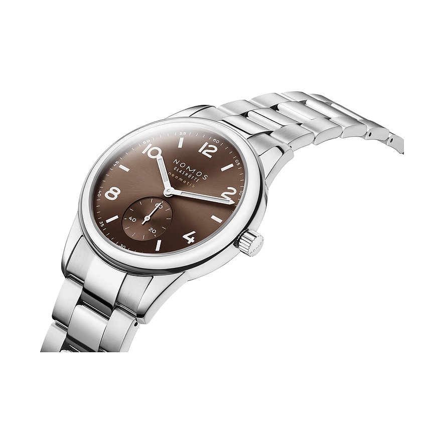 Nomos Glashütte Unisexuhr Club Sport neomatik 39 Tabac