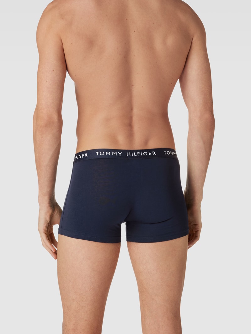 Trunks mit Logo-Stitching im 3er-Pack in marineblau