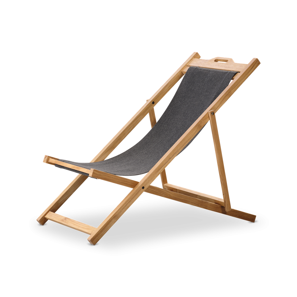 Chill Dept Bear Valley Charcoal Luxus Strandstuhl