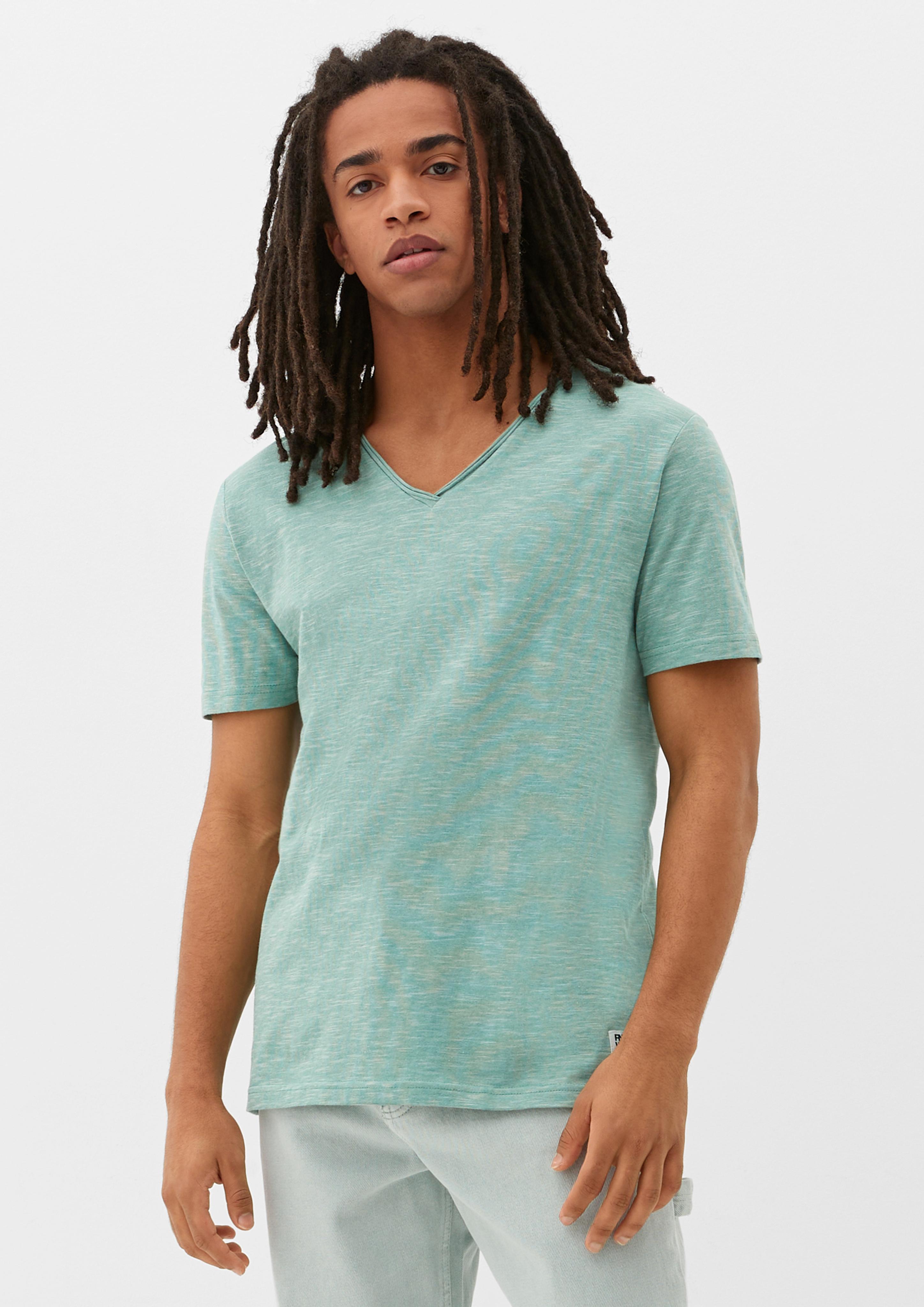 T-Shirt mit feinen Streifen  2127284-73W0