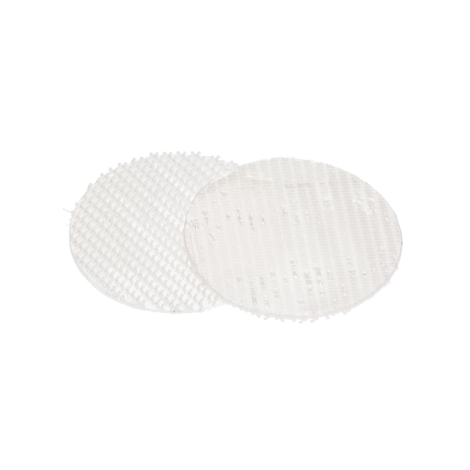 buttinette Einseitige Klettpunkte, selbstklebend, transparent, Ø 2,5 cm
