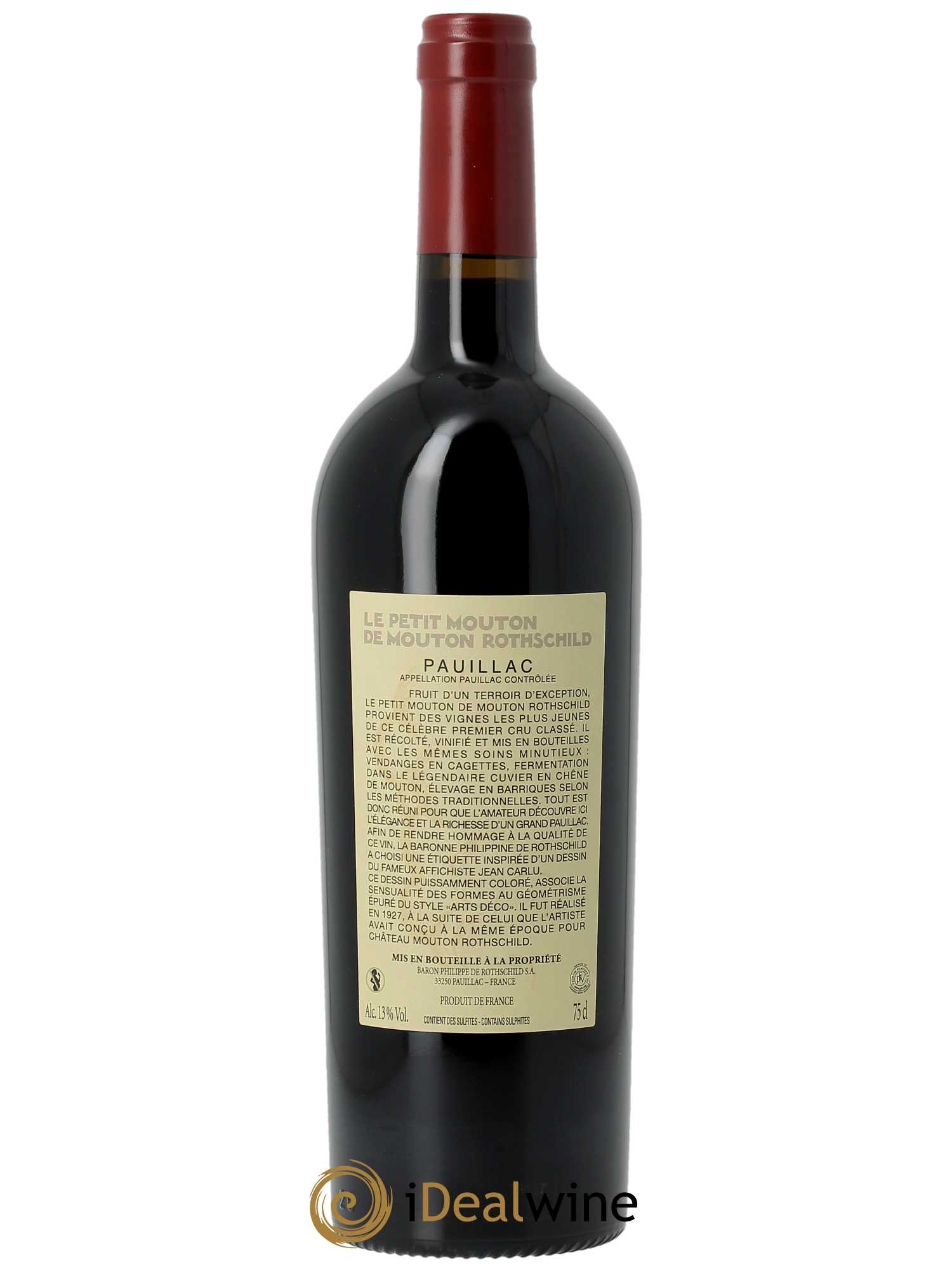 Petit Mouton Second Vin (CBO à partir de 6 BTS) 2020 - Lot de 1 Bouteille